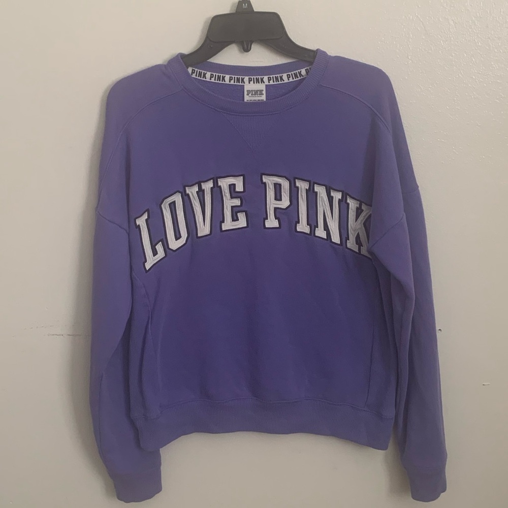 Pink Victoria Secret sweatshirt